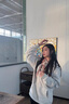 CRANTA KOMEIA官網(wǎng)中國(guó)風(fēng)山茶花小方巾絲巾女春秋搭配襯衫媽媽生日禮物送老婆 淺粉 高級(jí)感ck風(fēng)送老婆女朋友實(shí)用高檔 曬單實(shí)拍圖