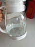 天喜（TIANXI）冷水壺玻璃耐熱高溫家用涼白開水杯茶壺套裝扎壺大容量涼水壺 白色2000ml 曬單實拍圖