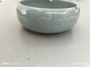 豪祥 哥窯開(kāi)片創(chuàng)意個(gè)性潮流時(shí)尚陶瓷煙灰缸家用客廳辦公室中式防飛灰 大-哥窯粉青-煙灰缸 曬單實(shí)拍圖
