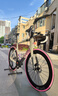 固特異（Goodyear）自行公路車(chē)700×28輪胎 EAGLE F1R 競(jìng)賽級(jí)輕量全能型真空外胎 粉 曬單實(shí)拍圖