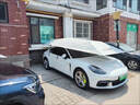 邁牛 全自動汽車移動車篷遮陽傘車衣罩智能遙控車棚電動折疊防曬隔熱 全自動藏青（長4.8米*寬2.4米） 全車型通用 曬單實拍圖