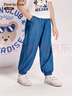 PawinPaw【冷感防曬】卡通小熊童裝夏季男童拼接防蚊牛仔褲 Indigo牛仔藍色/55 120 cm 曬單實拍圖