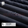 迪卡儂棉馬甲保暖馬夾秋冬情侶夾克戶(hù)外運(yùn)動(dòng)休閑外套深黑色M-4905597 曬單實(shí)拍圖