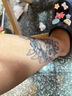 旅峯草本果汁紋身貼男士防水持久洗不掉不反光女國風詩詞線條紋身貼紙 招財貓10張【草本果汁半永久】 曬單實拍圖