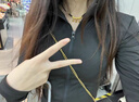 小野七天高彈女士運動外套修身立領衛(wèi)衣女春裝瑜伽上衣跑步訓練速干健身服 黑色 M 曬單實拍圖