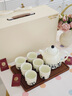法·瑪莎 FAV MARTHA熊貓茶具新婚禮物送新娘新人結(jié)婚茶杯水壺暖房喬遷之喜茶水具實(shí)用 【高定禮盒】萌寶熊貓_一壺六杯+ 曬單實(shí)拍圖