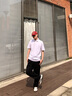 卡賓（CABBEEN）【吸濕排汗】Polo衫男汗隱珠地商務(wù)夏季短袖Polo衫男裝 漂白色02 L /175/50 曬單實(shí)拍圖