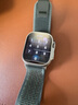 表帶哥適用蘋(píng)果手表表帶s10表帶高定款夏季透氣S11/9/8/7iwatch45/46/49MM/ultra2/3/1野徑尼龍表帶綠M/L 曬單實(shí)拍圖
