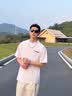 凡衣儂 短袖t恤男夏季新款潮流牌美式五分袖休閑百搭上衣服寬松情侶體恤 白色 XL [建議125-140斤] 曬單實(shí)拍圖