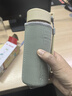 富光玻璃杯雙層帶蓋辦公水杯男女時尚泡茶杯創(chuàng)意便攜防漏情侶杯子 米白-無濾網(wǎng) 280ml 曬單實(shí)拍圖