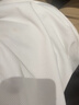 回力男士短袖t恤220G華夫格重磅體恤男裝夏款輕國風高端痞帥休閑上衣 白色(h回韻中國胸標) L /175(建議120斤-140斤左右) 曬單實拍圖