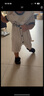 耐克（NIKE）官方男女童SWOOSH 1嬰童易穿脫運(yùn)動(dòng)鞋魔術(shù)貼學(xué)步鞋F(xiàn)B3244 003黑/煤黑 23.5 曬單實(shí)拍圖