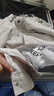 策息夾克男外套秋冬新款休閑商務(wù)棒球服純色秋冬沖鋒戶(hù)外 淺灰色 2XL -建議130-145斤左右 曬單實(shí)拍圖