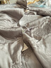 COCOBELLA新中式重工刺繡輕型棉服女國風(fēng)立領(lǐng)緞面外套MF3002 流光灰 M 曬單實拍圖