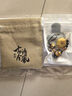 古語(yǔ)今風(fēng) 旗袍壓襟掛件吊墜衣服衣襟掛飾扣墜掛飾古風(fēng)復(fù)古黃玉平安扣配飾女 曬單實(shí)拍圖