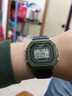 卡西歐（CASIO） 卡西歐(CASIO)小方塊數顯電子表狂飆安欣同款男防水學(xué)生運動(dòng)手表 W-218H-3A 曬單實(shí)拍圖