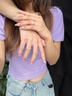 Grace Girl足銀999情侶對戒莫比烏斯男女戒指純銀紀念日送女友情人節可刻字 足銀莫比烏斯對戒【刻字/順豐】 曬單實(shí)拍圖