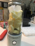 格立高（Geligao）榨汁機隨行充電家用攪拌杯電動(dòng)果汁杯便攜式水果汁機小型迷你果蔬奶昔料理機玻璃榨汁杯 象牙白 曬單實(shí)拍圖