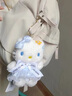 紫彤HelloKitty公仔掛件迷你小號kt凱蒂貓咪鑰匙扣書(shū)包包掛飾毛絨玩具 粉色裙子 約15厘米 曬單實(shí)拍圖