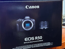 佳能（Canon）r50微單相機(jī) 4K數(shù)碼高清旅游vlog視頻學(xué)生美顏 R50入門級(jí)直播相機(jī) R50黑色機(jī)身+RF50/1.8小痰盂人像定焦 官方標(biāo)配【不含內(nèi)存卡基礎(chǔ)配件 推薦購買套餐】 曬單實(shí)拍圖