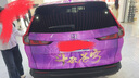 NXPPF汽車(chē)改色膜全車(chē)身貼膜特斯拉新能源車(chē)衣膜彩繪定制痛車(chē)膜 二次元痛車(chē)涂裝定制材料(可聯(lián)系客服設計專(zhuān)車(chē)效果圖) 曬單實(shí)拍圖