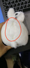 可愛(ài)胖胖兔包包掛飾毛絨公仔玩偶少女心小兔子鑰匙扣背包掛件 胖胖兔【40+60各一個(gè)】 14cm 曬單實(shí)拍圖