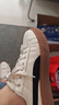 彪馬（PUMA）【厚底鞋】復古增高松糕鞋女運動(dòng)休閑鞋PLATFORM399251 雪白色-黑色-金色-01 39 曬單實(shí)拍圖