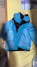雪中飛兒童羽絨服新款時(shí)尚女童中大男童加厚羽絨面包服純色保暖外套 黑色 110 曬單實(shí)拍圖