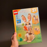 樂高（LEGO）積木拼裝玩具 創(chuàng)意三合一31162可愛的兔子 8歲+ 七夕情人節(jié)禮物 曬單實(shí)拍圖