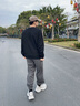 駱駝（CAMEL）男鞋2025春季新款復(fù)古老爹鞋厚底增高運動鞋時尚網(wǎng)面休閑鞋潮 G15S547119 銀灰 42 曬單實拍圖