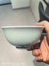 妙迅景德鎮(zhèn)碗盤餐具整套中式風(fēng)高溫青瓷家用碗碟套裝高檔碗具喬遷之喜 青瓷10人食58件（宮廷煲配置） 曬單實拍圖