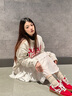 Semir女鞋德訓(xùn)鞋女秋季時尚休閑鞋板鞋小白鞋女SFYM251030 少年紅 37 曬單實拍圖