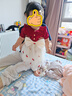 迪士尼（Disney）女童夏裝短袖連衣裙2024新款嬰兒小寶寶夏季周歲禮服公主網(wǎng)紗裙子 紅色 90cm 曬單實拍圖