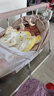 ZUHITON嬰兒電動(dòng)床嬰兒搖籃床小戶型新生兒嬰兒搖籃床嬰兒搖床哄睡搖籃床 卡其色+遙控 曬單實(shí)拍圖
