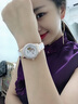 梭倫（SOLLEN）十大名表手表女士全自動機械表防水夜光學(xué)生國表送女友情人節(jié)禮物 【升級加強版】玫瑰金【永生花禮盒】 曬單實拍圖