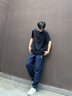 NBA官方金州勇士/洛杉磯湖人球隊文化系列新款涼感休閑運動(dòng)褲男褲 勇士隊（藏青） 2XL 曬單實(shí)拍圖