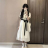 詩(shī)丹蕊2025夏季可愛(ài)少女學(xué)院風(fēng)娃娃領(lǐng)波點(diǎn)連衣裙女學(xué)生寬松遮肉a字裙子 波點(diǎn)連衣裙 均碼 【可備注碼數(shù)】 曬單實(shí)拍圖