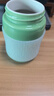 乾唐軒【馬年禮物】活瓷小快樂(lè )陶瓷杯帶蓋水杯陶瓷內膽高顏值女士禮物 果綠300ml 曬單實(shí)拍圖