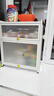 七序廚房調(diào)料品收納柜多功能臺(tái)面調(diào)料架多層帶門(mén)防塵調(diào)味料儲(chǔ)物柜子 白【三層二門(mén)】長(zhǎng)50寬28高58cm 曬單實(shí)拍圖
