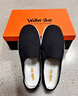 Walker Shop傳統(tǒng)布鞋男手工千層底軟底舒適透氣爸爸鞋潮流時尚老北京布鞋男 黑色布面 41 曬單實拍圖