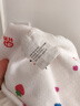 taoqibaby嬰兒圍脖0-6歲男女寶寶防風(fēng)保暖脖套兒童秋冬季純棉圍巾 白色涂鴉-白色【0感佩戴】 曬單實(shí)拍圖