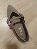 斯凱奇（Skechers）女鞋春季舒適時(shí)尚單鞋淺口休閑鞋百搭瑪麗珍平底鞋159098 曬單實(shí)拍圖