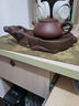 紫砂功夫茶盤(pán)中式家用簡(jiǎn)約托盤(pán)儲水式茶海茶托茶臺壺承田園風(fēng)茶具 牛轉乾坤干泡臺紫 曬單實(shí)拍圖