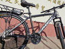 鳳凰山地自行車(chē)成人男款女式變速越野減震中小學(xué)生青少年單車(chē)26寸公路 鋼架內線(xiàn)【黑色輻條輪】送后貨架 24英寸【推薦身高140-160CM】 24速【泰昌定位變速】 曬單實(shí)拍圖