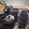 千絲家 紫陶手工西施壺家用單壺大號泡茶壺復古中式過濾泡茶器功夫茶 紫陶西施壺 300ml 曬單實拍圖