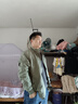 真維斯（Jeanswest）王一博代言外套男春秋季新款休閑立領(lǐng)夾克潮牌工裝上衣服 軍綠色 2XL （建議體重125-140斤） 曬單實拍圖