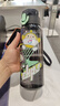 小比咔蛋仔派對夏季水杯小學(xué)生上學(xué)直飲水杯大容量?jì)和銛y水杯運動(dòng)水壺 黑色750ml【提繩直飲杯+吸管】 曬單實(shí)拍圖