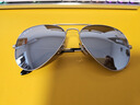 雷朋（RayBan）太陽(yáng)鏡經(jīng)典飛行員彩膜墨鏡開(kāi)車司機(jī)駕駛騎行鏡0RB3025可定制 禮物 019/W3銀色鏡框偏光銀色反光鏡片 尺寸58 曬單實(shí)拍圖