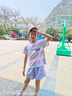 NICKYBABY女童運動(dòng)短褲夏季2025新款兒童五分褲薄款夏裝中褲女大童工裝褲子 18442紫色褲子【單褲子】 130 cm 曬單實(shí)拍圖