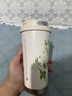 MOMOCONCEPTGT輕奢品牌咖啡杯保溫杯女生高顏值陶瓷內(nèi)膽杯子新款隨行杯 白玫瑰- 520ml 曬單實(shí)拍圖